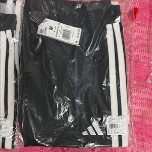 Adidas Black and White Joggers